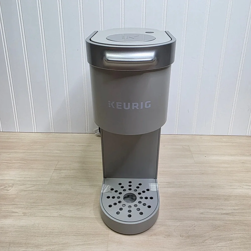 Keurig K-Mini Single Serve K-Cup Pod Coffee Maker Studio Gray 120V 1470W New